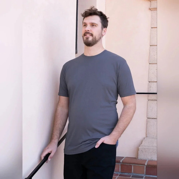 Fresh Clean  Threads [2XL] Slate Tall CrewTall Crew - Picture 2 of 4